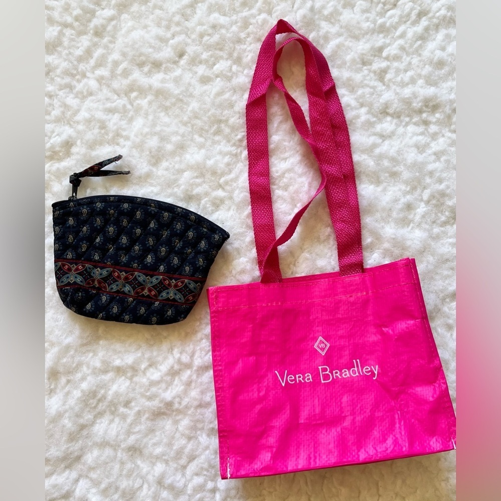 Vera Bradley makeup bag